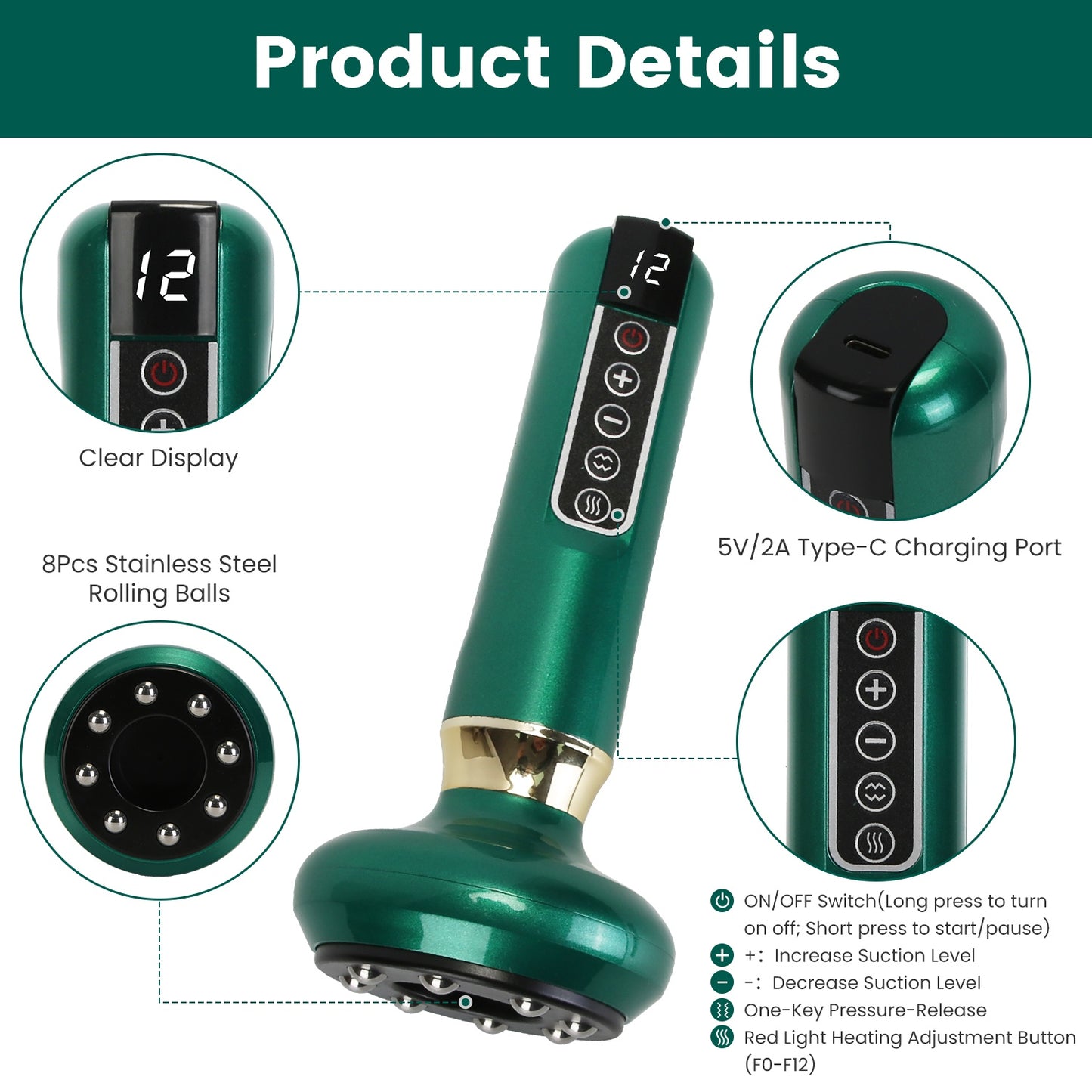 GlowUnique™ Cellulite Massagegerät