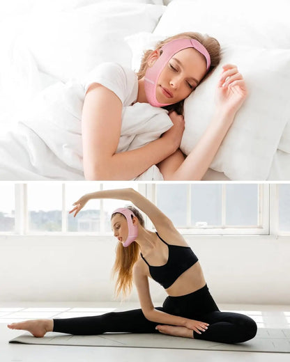 GlowLift™ V-Line Faceband - Chin &amp; Jawline Former